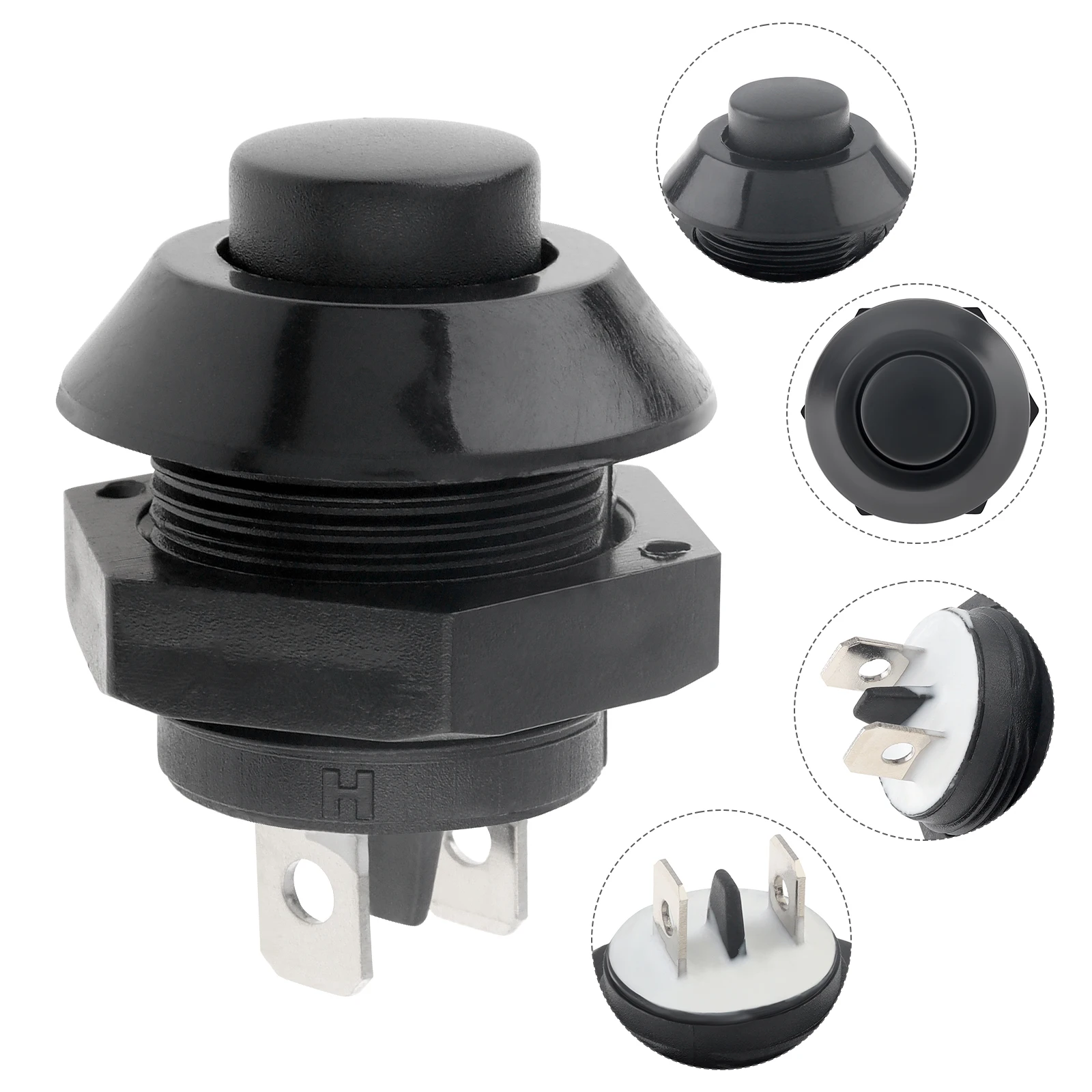 0005455014 2  Pin Truck Horn Button Switch, Wear-resistant Automobile Starting Switch