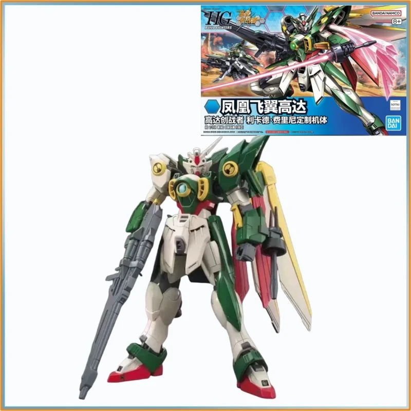 

В НАЛИЧИИ Оригинальный Bandai HGBF # 017 1/144 Gundam Fenice Rinascita | Китайская версия сборной модели, комплект экшн-фигурки, игрушка в подарок
