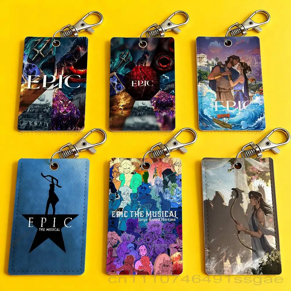 

E-Epic The Musical new Card Holder Keychain Badge Holder Card Pass Hang Rope Lariat Lanyard for Key Rings Accessories Gift