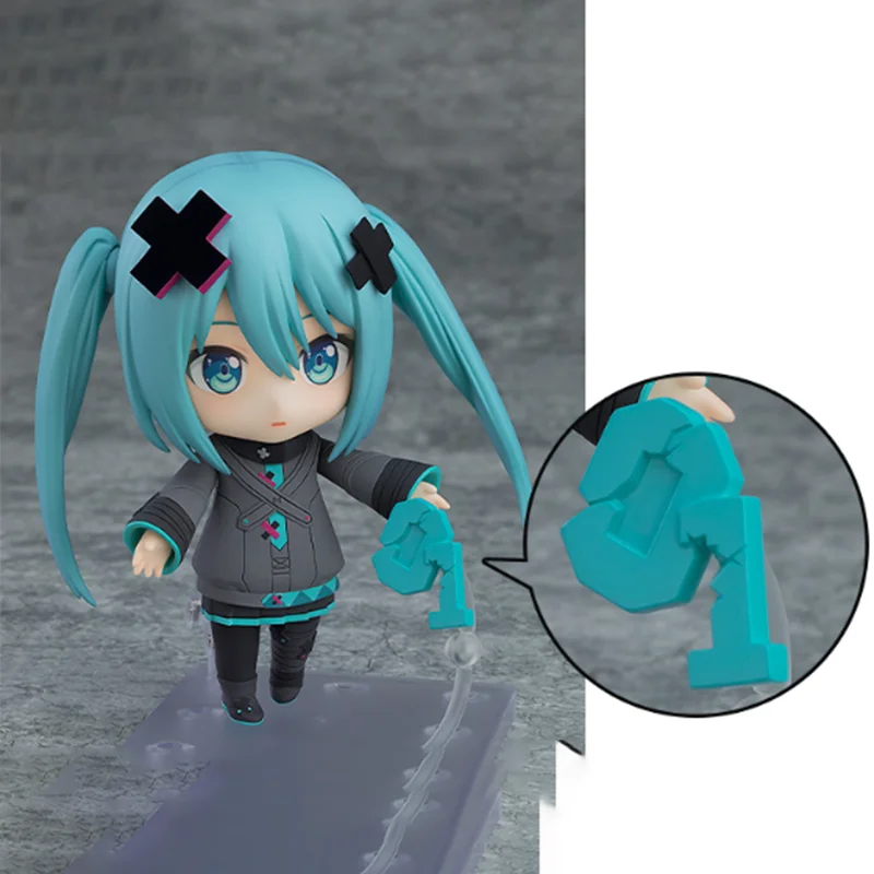 【أصلي 100%】شركة GOOD SMILE Gekijouban Project Sekai Kowareta Sekai To Utaenai Miku - Hatsune Miku - Nendoroid ( # 2848)
