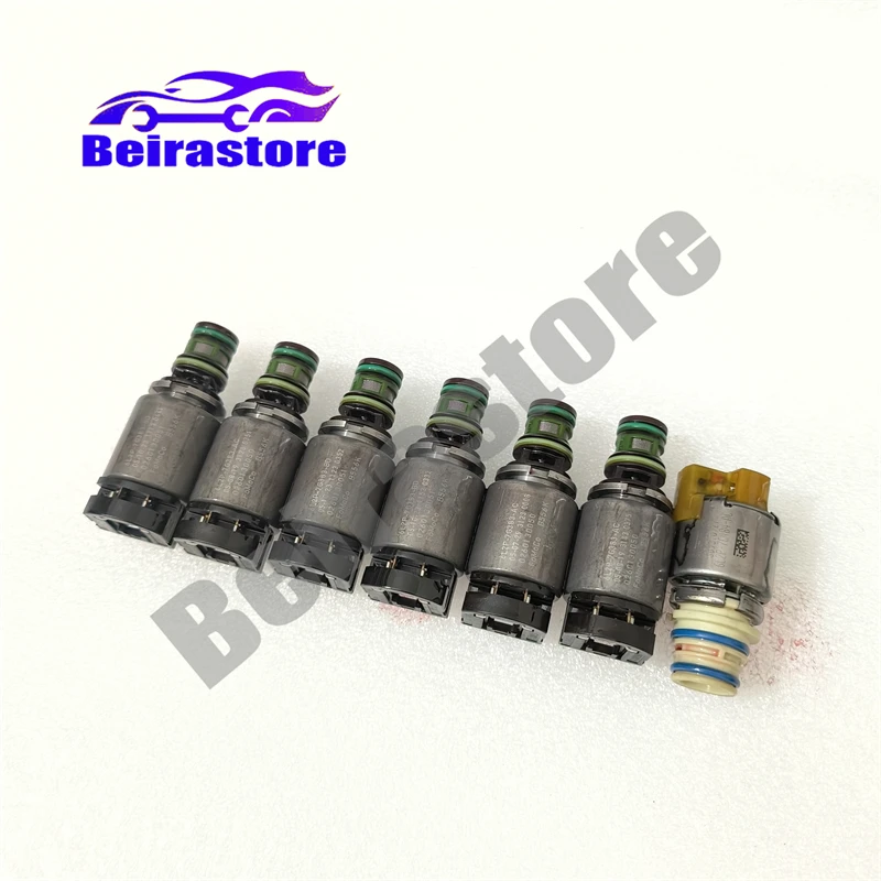Genuine 6R80 Solenoid Kit 7-piece Set E501F Suitable For Ford Escape Fusion Mazda 6R80 Transmission 6L2P-7Z490-FB