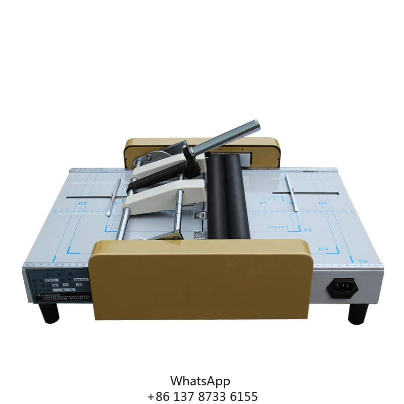 Wholesale Booklet Maker Electric Folding And Stapling Machine Manual Stapling Folding Machine