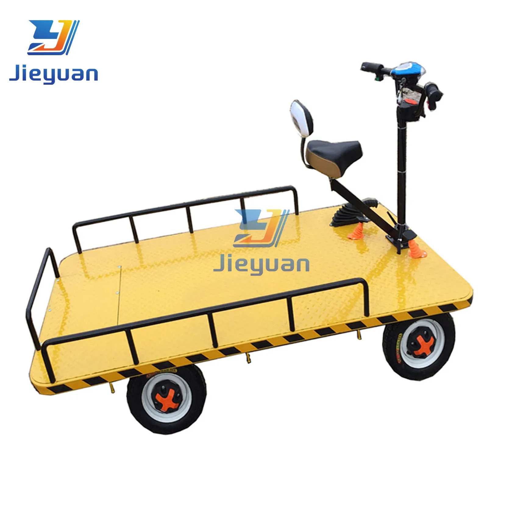 

1-тонный 2-тонный аккумуляторный вилочный погрузчик, плоский грузовой склад, плоская тележка, тележка с электрической платформой