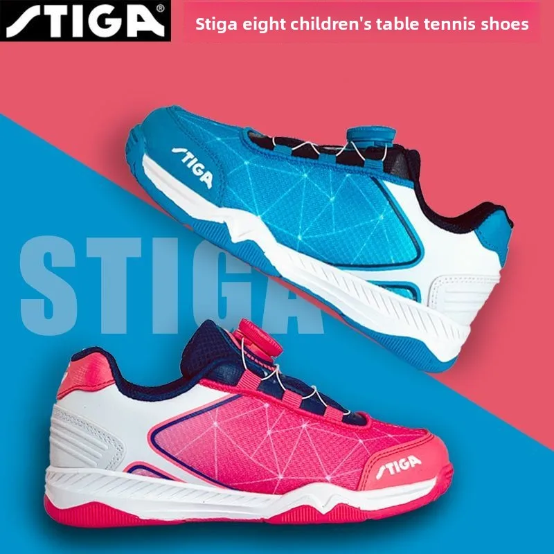 stiga-table-tennis-shoes-children's-shoes-new-anti-slip-wear-resistant-breathable-lightweight-training-competition