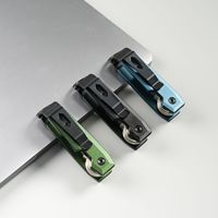 Key Organizer For Men - Compact Metal Key Holder | Minimalist Innovative Keyholder | Smart Keychain Secures 2-5 Keys