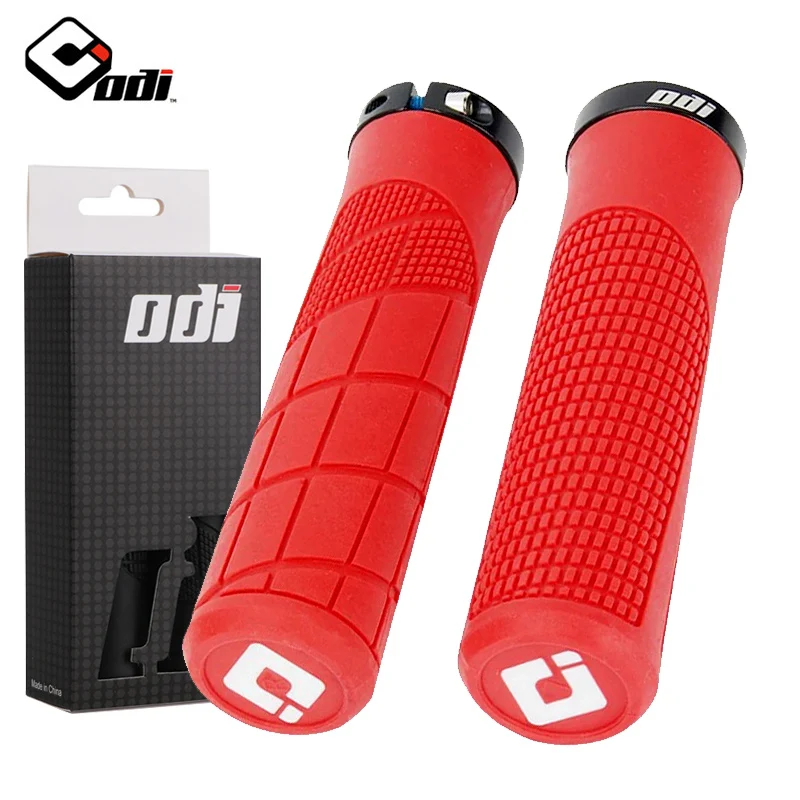 MTB Bicycle Handlebar Grips Rubber Anti-Skid Bike Grips Lock On Road Mountain Handle End Grips MTB Cuffs Bike Accessories