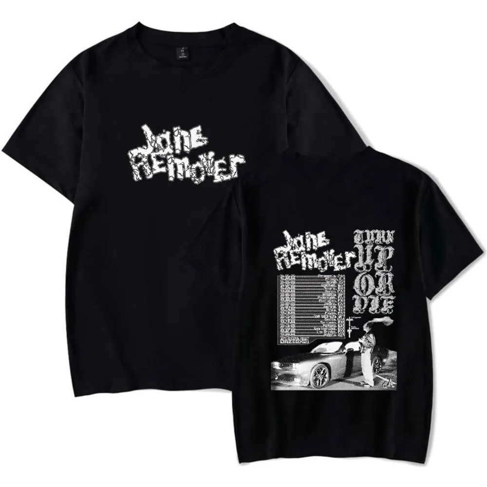 

Jane Remover 2025 Tour с коротким рукавом, футболка для женщин и мужчин, модная футболка с круглым вырезом, топы унисекс