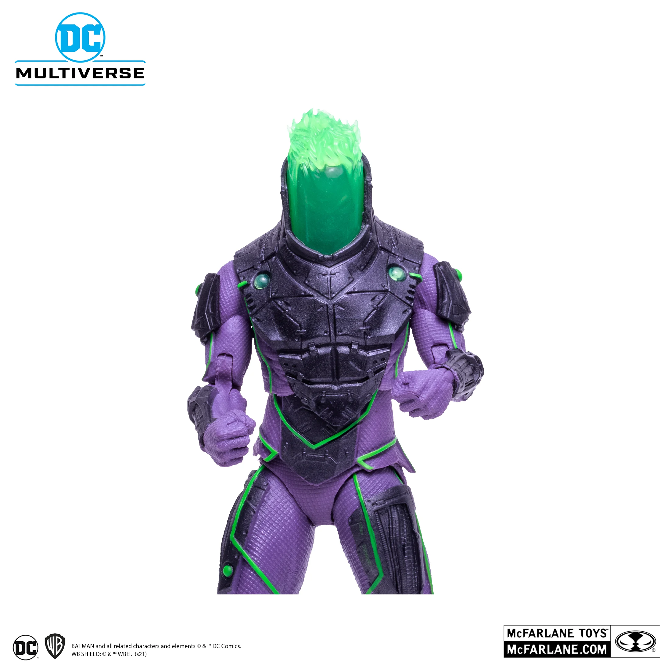 McFarlane Toys Blight (Meltdown Variant) DC Metaverse 7-Inch, Movable Character Figure Series Kids Toys Christmas Gifts