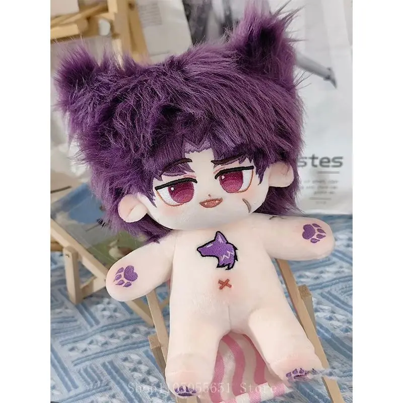 20CM Anime Camp Buddy Yoichi Yukimura Wolf Plush Cotton Doll Body BL Game Cosplay Dress Up Clothes Outfit Fans Xmas Gifts - view 2