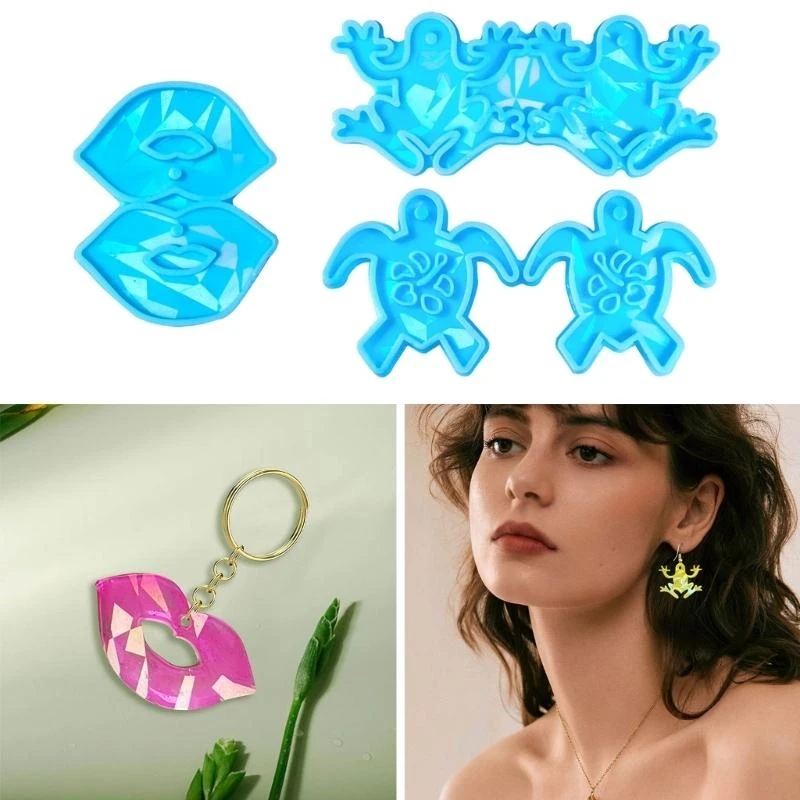 Molde para brinco elegante e pingentes