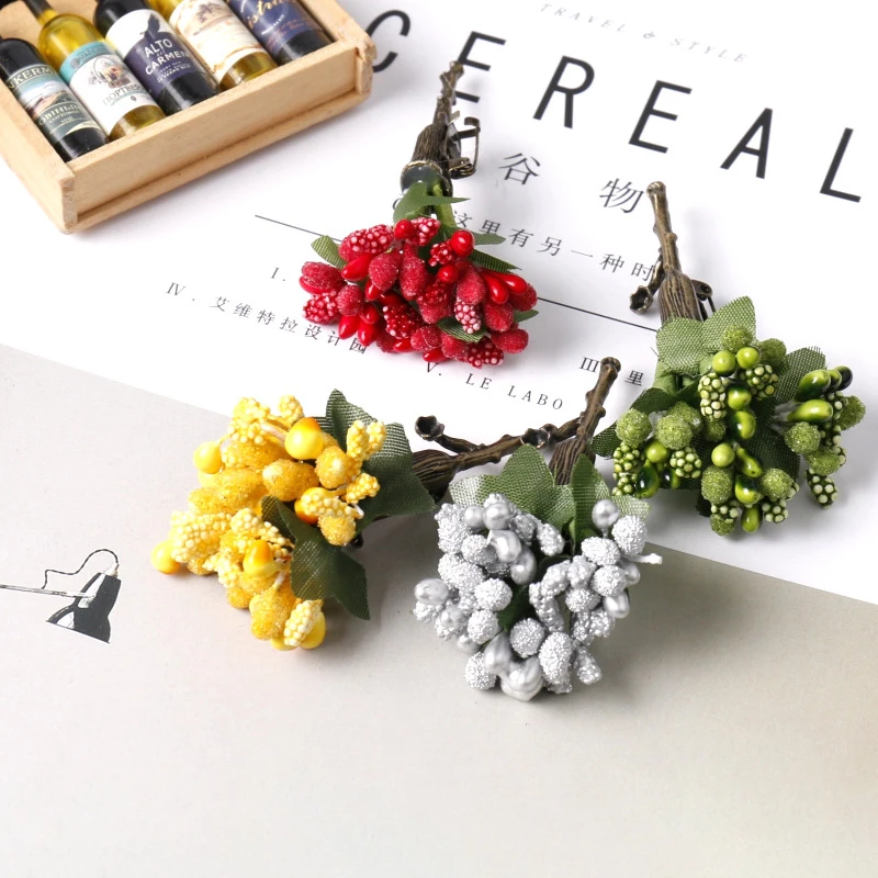 Forest style European wedding chest flower Korean style groom bride bridesmaid companion lapel flower retro chest flower