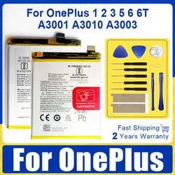 XDOU New BLP637 BLP571 BLP597 BLP613 BLP633 BLP657 BLP685 Battery For OnePlus 1 2 3 3T 5 5T 6 6TA3001 A3010 A3003 + Tools Kit
