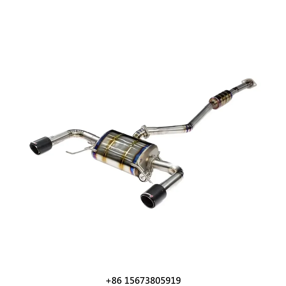 FT86 GT86 86 GR86 2.0 Titanium Custom Catback Exhaust Pipes System Customed Lightweight Racing Grade Enhances Sound