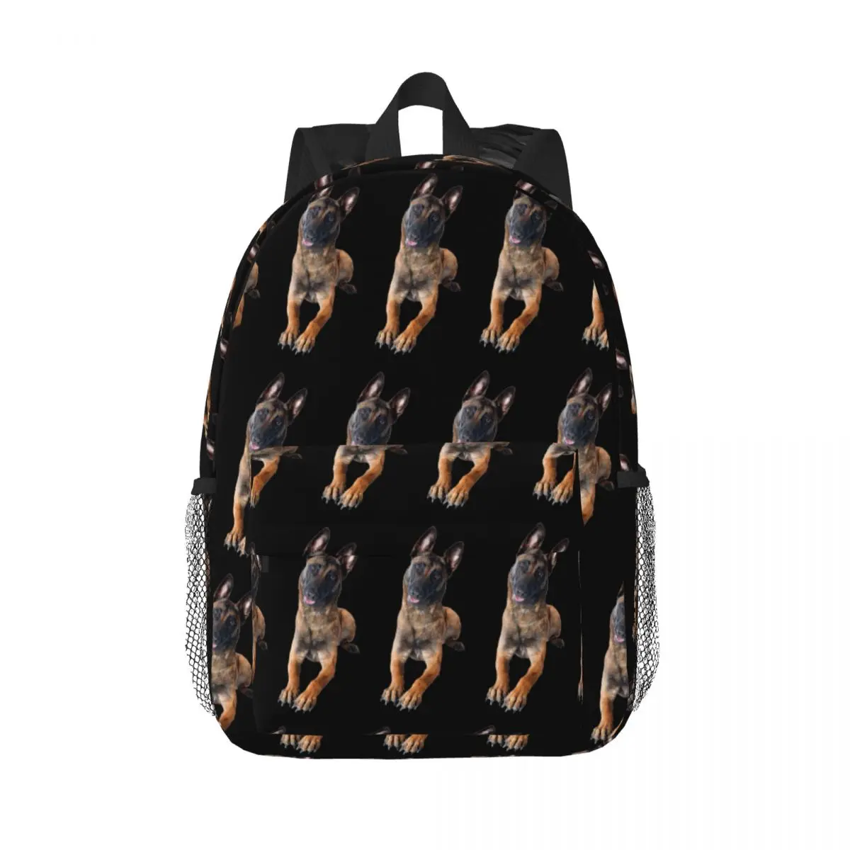 

Belgian Shepherd Dog Malinois Backpack Hot Sale Daypack Large Capacity Boys Girls BookBag Shoulder Bags for Men Kids School Bag