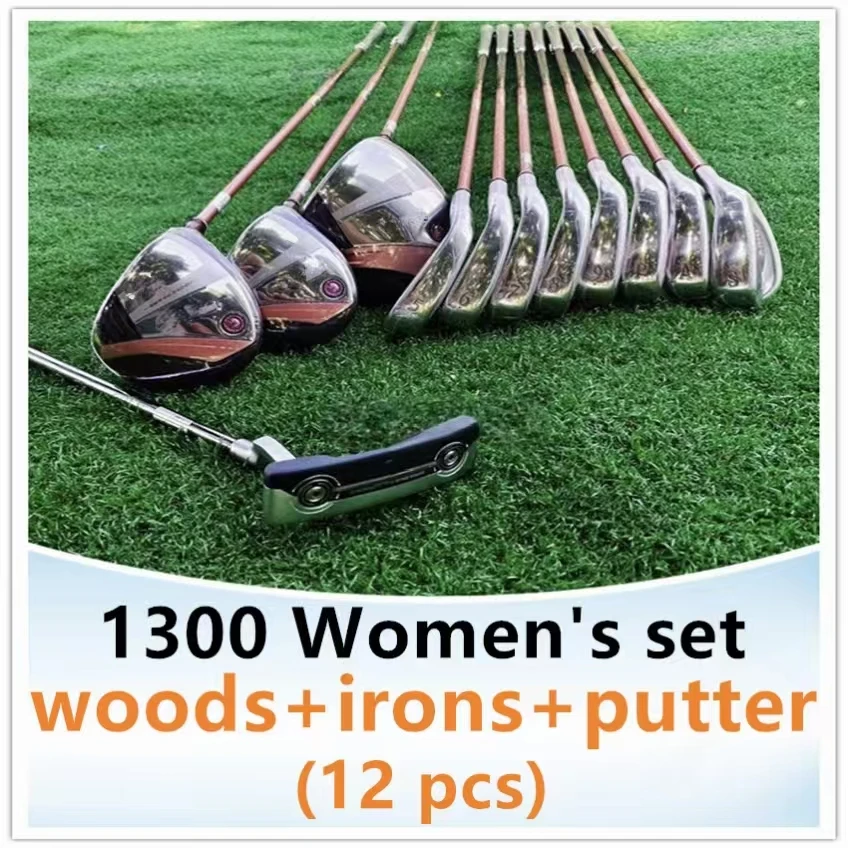 

Women's MP1300 golf clubs complete set 12.5 driver + fairway wood + putter + iron (12 pieces) with head cover without bag