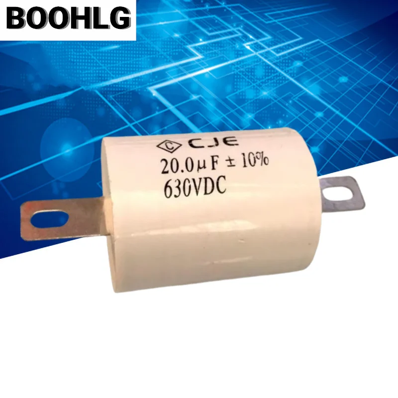 

1PCS CJE 20UF 630V 206K high current copper pin IGBT protection absorption capacitor