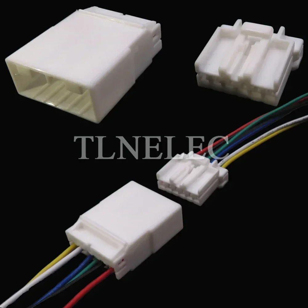 6 Pin Way Auto Unsealed Connector With Wires Car Male Female Wiring Harness Sockets 368504-1 368502-1 174930-1 174923-1