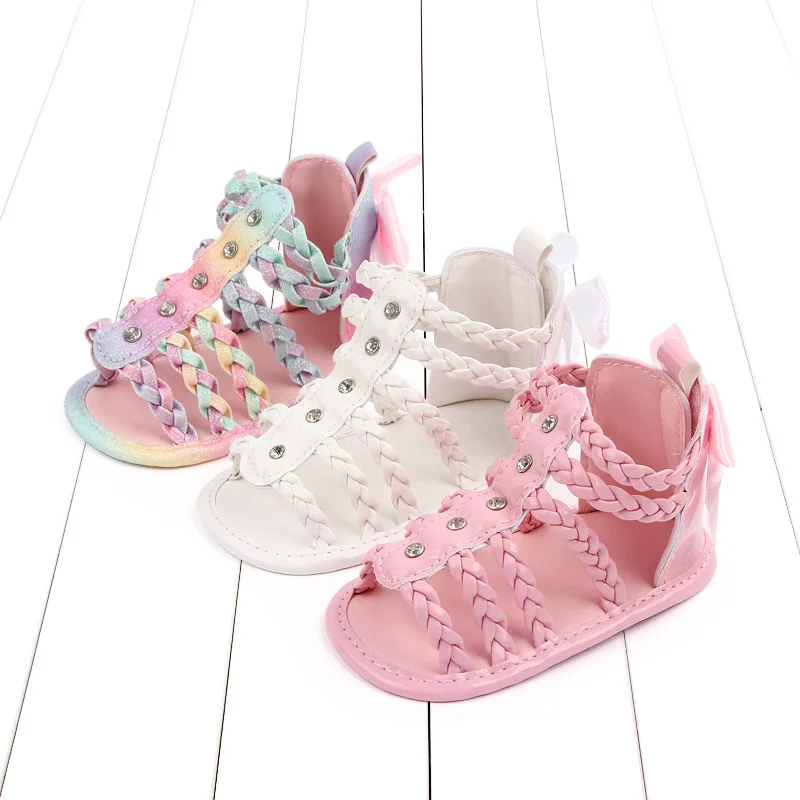 

Zapatos Niña Baby Shoe Summer New Soft Sole Girls Shoes Girl Sandal Fashion Princess Shoe Anti Slip Roman Sandal Child Sandals