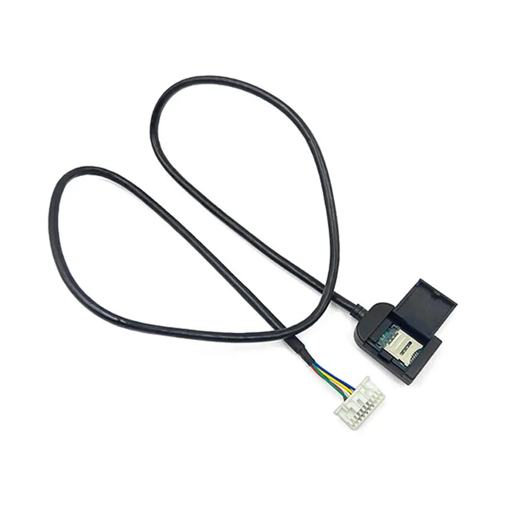 Sim Card Slot Adapter For Android Radio Multimedia Gps 4G 20pin Cable Connector Car Accessories Wires Replancement Part Z6I0