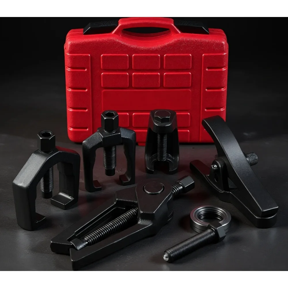 

5 in 1 Ball Joint Separator Pitman Arm Puller Tie Rod End Tool Set for Front End Service