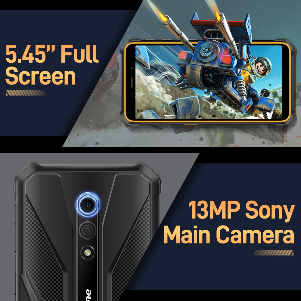 Imagem -02 - Ulefone-armor X12 Versão Global Android 13 até 6gb 3gb 3gb Ram32gb Rom4860mah13mp 5.45 4g Nfc Estreia Mundial