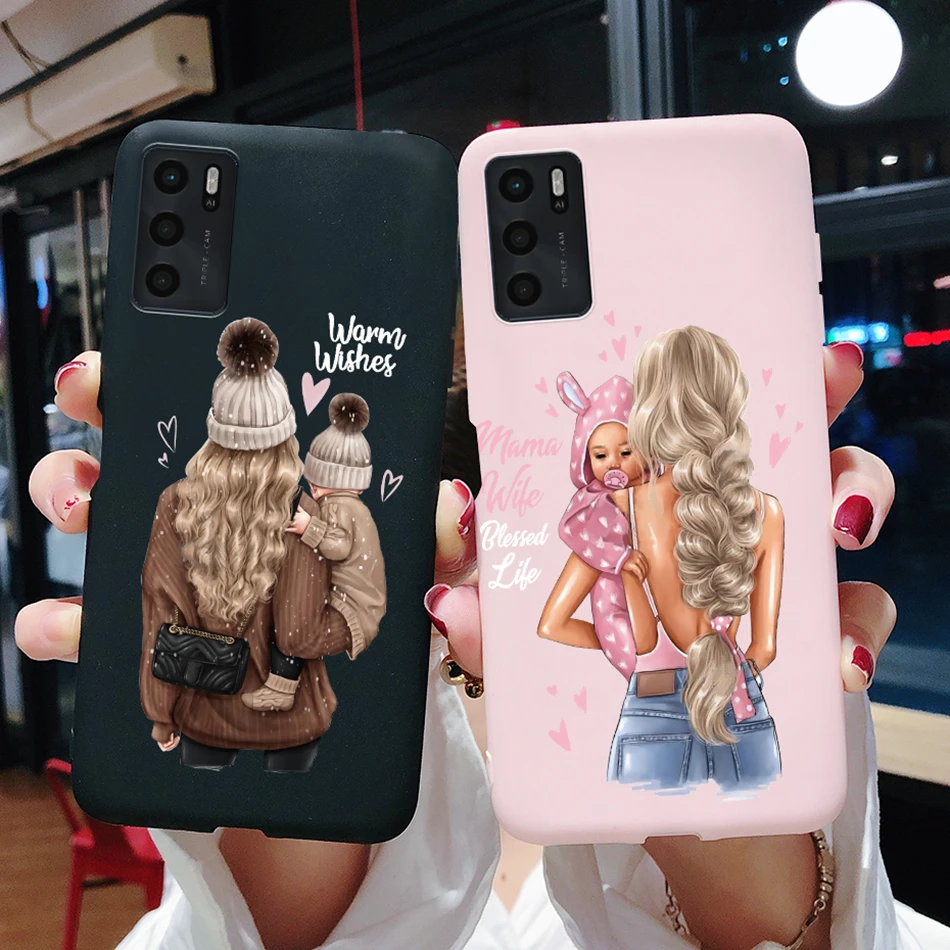 For OPPO A16 A16S 2021 Case Beauty Girls Painted Phone Case For OPPOA16 A 16 CPH2269 A54S 4G CPH2273 Soft Cover Protect Bumper