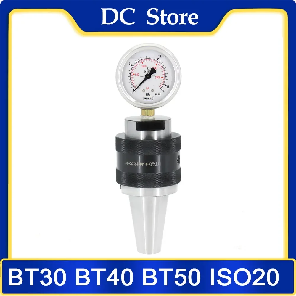 BT30 BT40 BT50 Spindle Tension Gauge ISO20 25 Spindle Tension Gauge Consumption Hydraulic Testing Instrument Force Gauge Tester