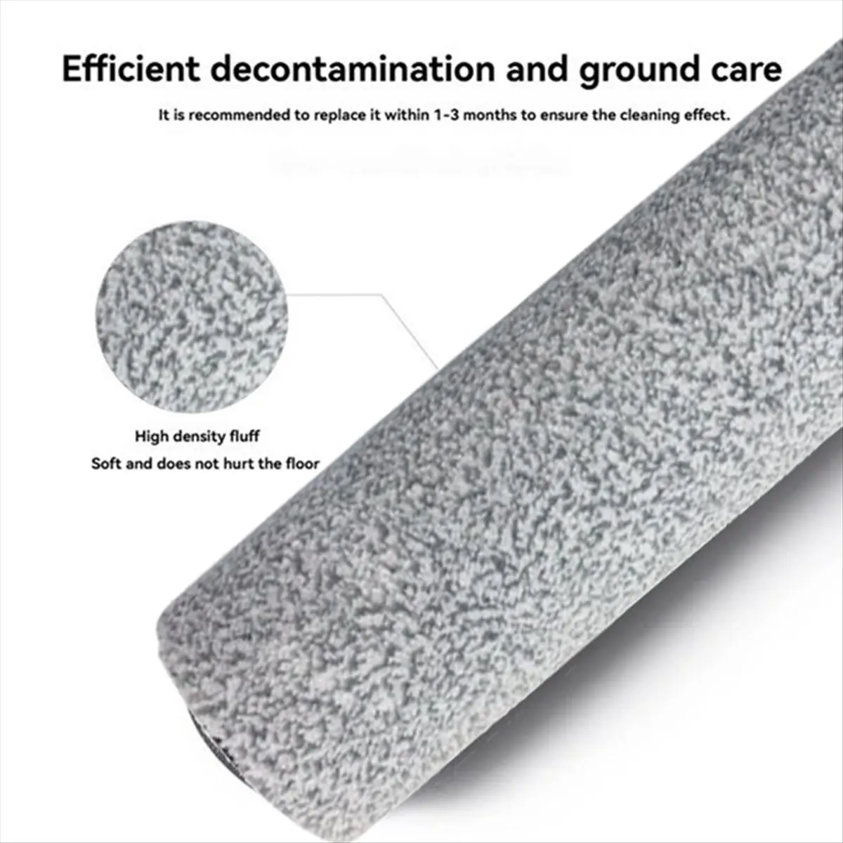 แปรงลูกกลิ้งขนนุ่มสำหรับฟลอโม ไอ พลัสสำหรับเอทเวล เอฟ 16 สำหรับอะไหล่เครื่องดูดฝุ่นแบบเปียกและแห้งอันทรงพลัง-TCES