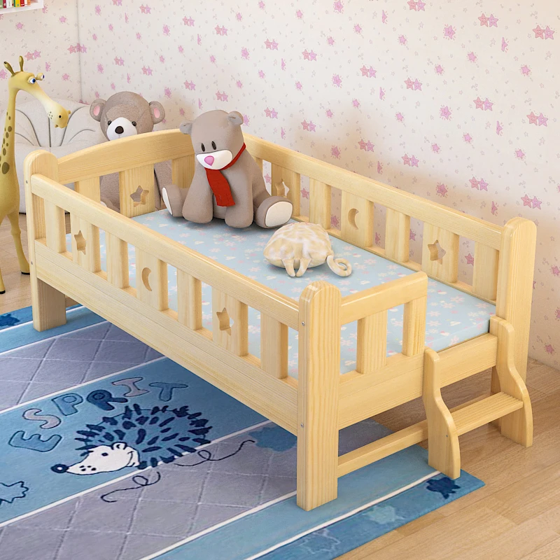 Toddler Furniture Berceau‌ Baby Child Lіko Beds Bed Children 6 Years Ahead Girl Kids Wooden Cribs Cama Infantil Juvenile Family