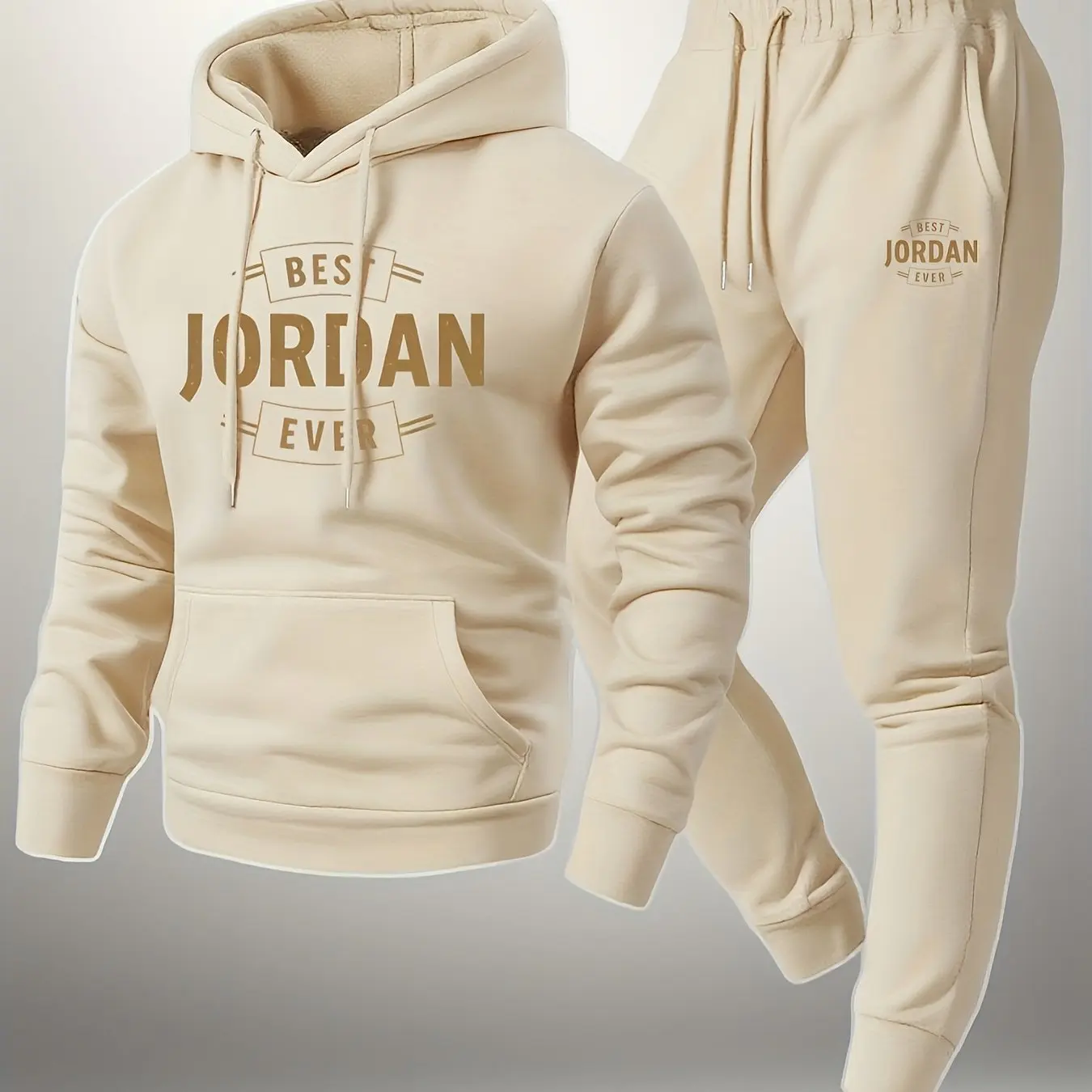 New Men's Hooded Sweatshirt, Casual Sports and Fitness Men's Top view 3