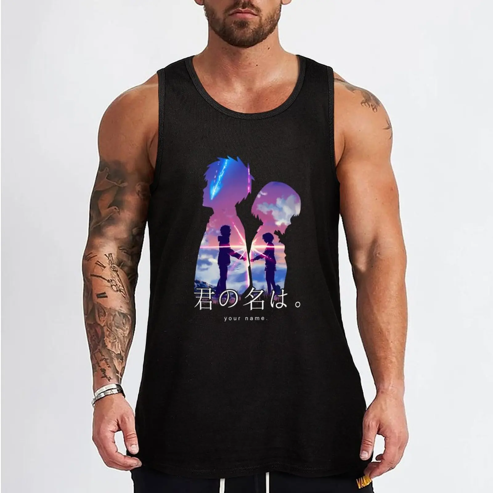 Your name Tank Top sleeveless vests sleeveless shirt man gym best selling products male top