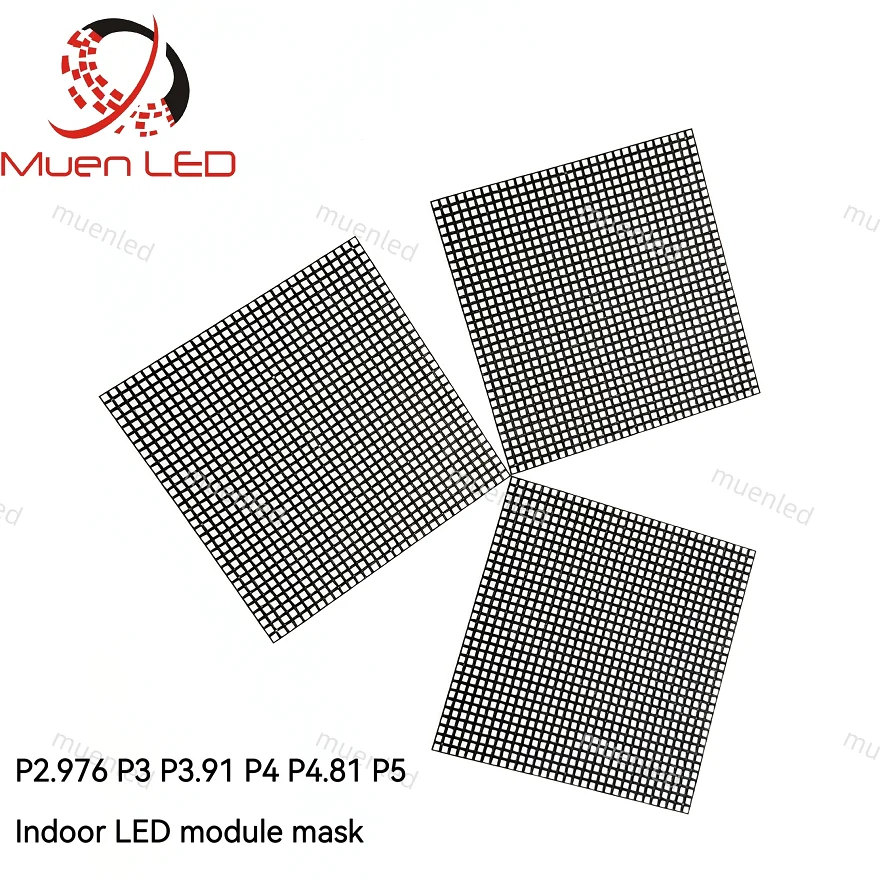 Mask Indoor 2121 P2.976 P3 P3.91 P4 P4.81 P5 for Protecting Led Display Module Lamp Leds Muenled Panels