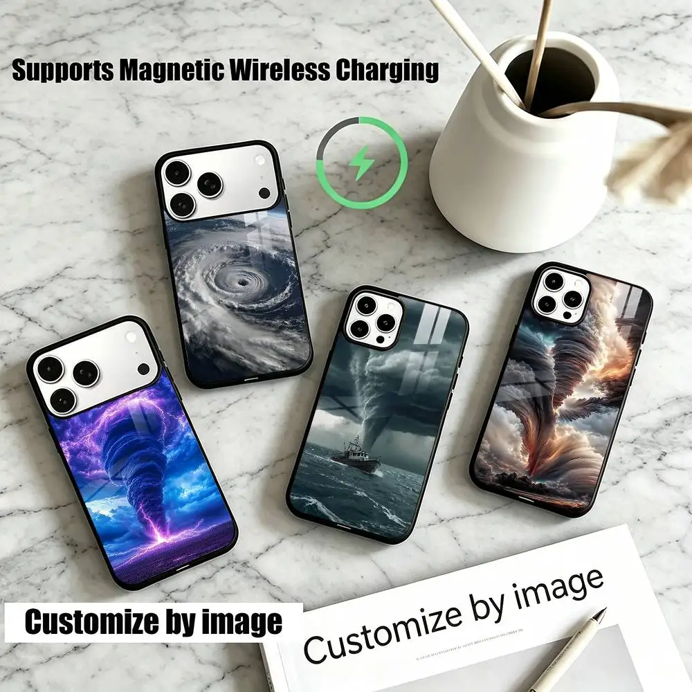 Extreme Natural D-Disasterss  Phone Case For iPhone18,17,16,15,14,13Plus,Pro Compatible with magnetic wireless charging
