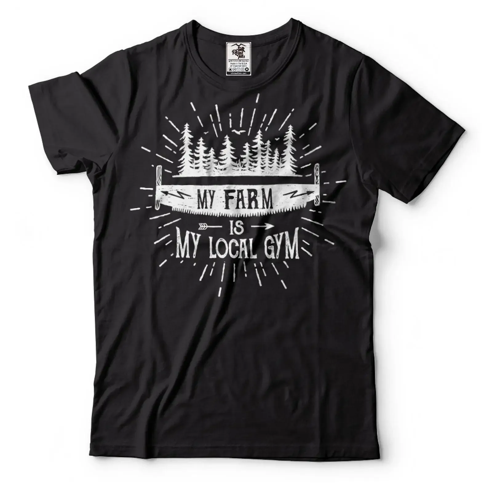 Farm T shirt Farmer GYM Training Funny For Dad Daddy Father Husband Hubby Grandpa Grandma Him vintage Washed streetwear