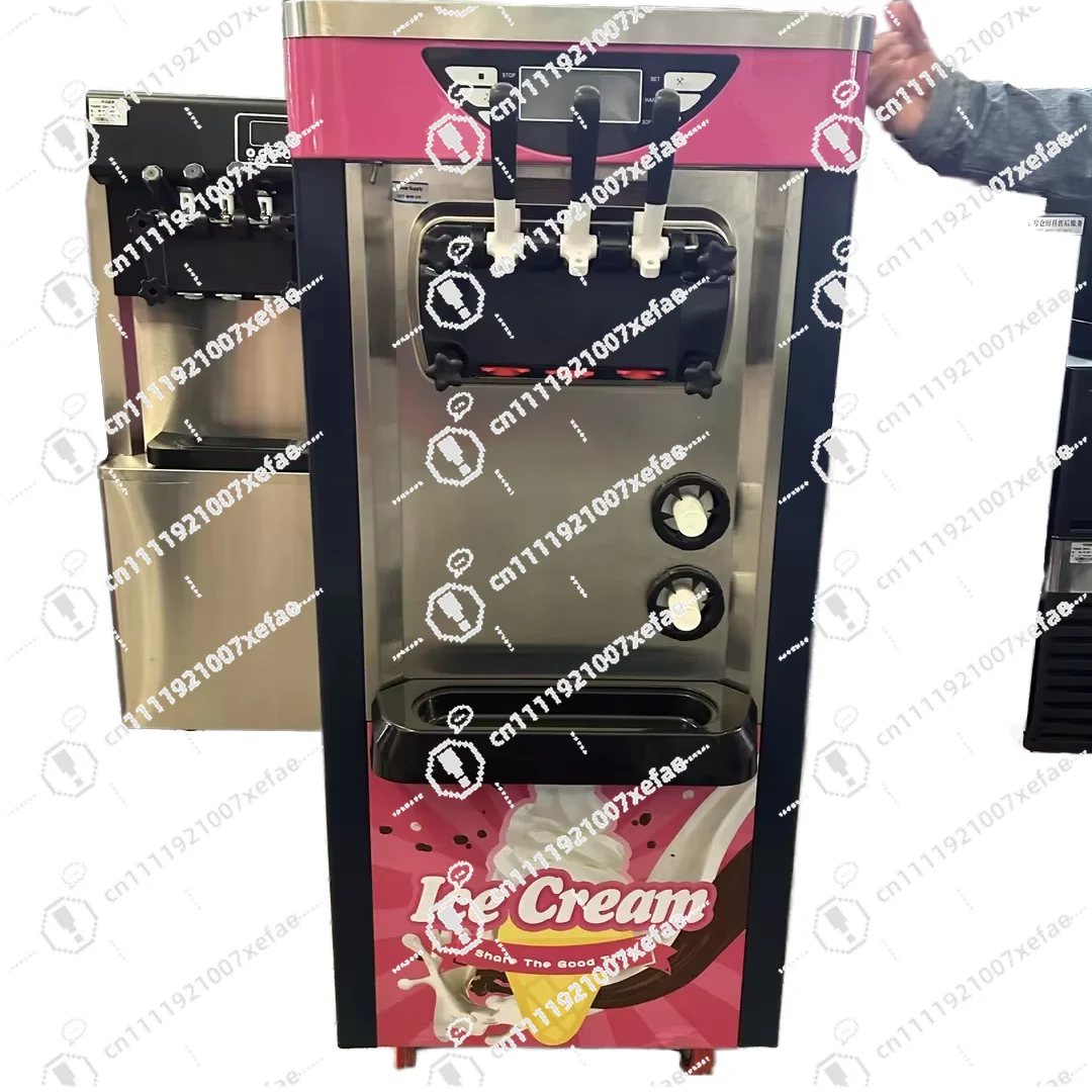 

New Vertical Ice Cream Machine Manufacturer Compressor Retail Bakery Snacks Milk Vegetables Yogurt Ice Cream Syrup Corn Fruit