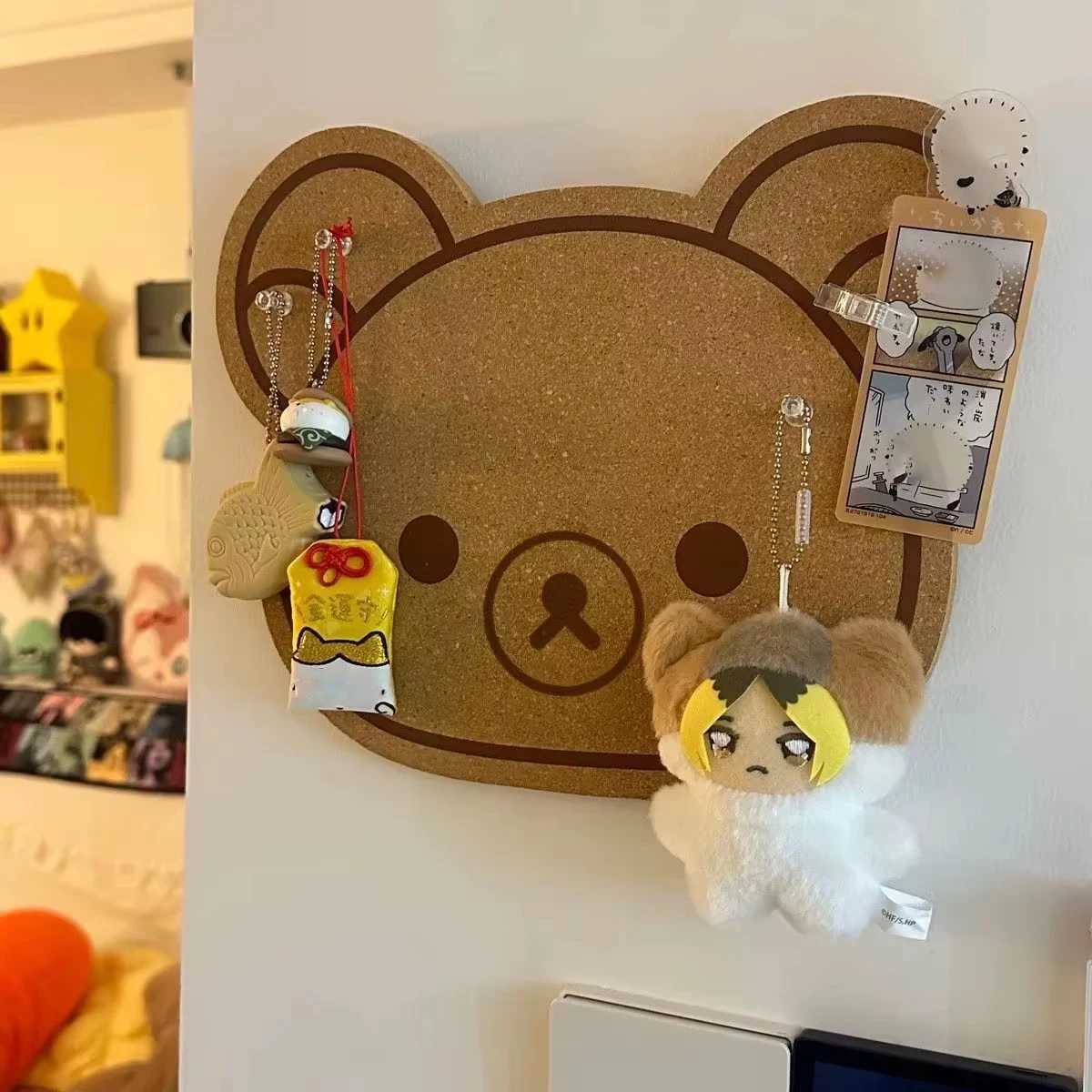 Cartoon Felt Board Home Decor Wall Decor Panel Felt Posters on The Wall Bear Wall Sticker Rilakkumas Children's Room Decorating