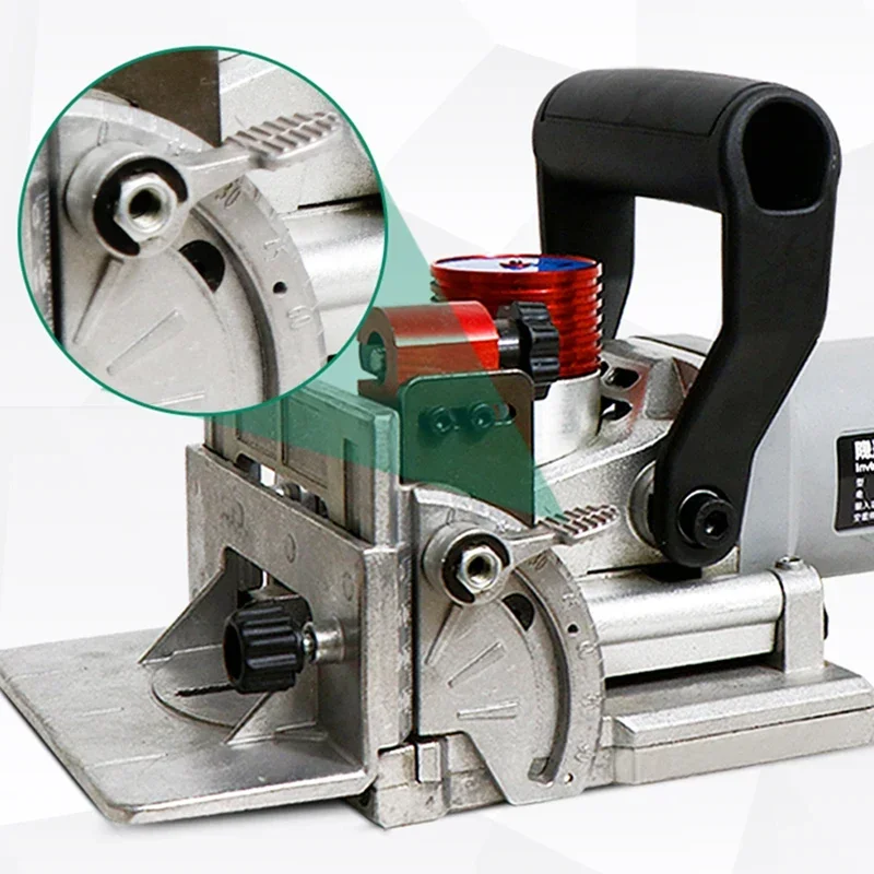 

N Lamino Slotting Machine Wood Boring Machinery Furniture Cabinet Connector Routers Planers Biscuit Joiner Tenon Maker Tool