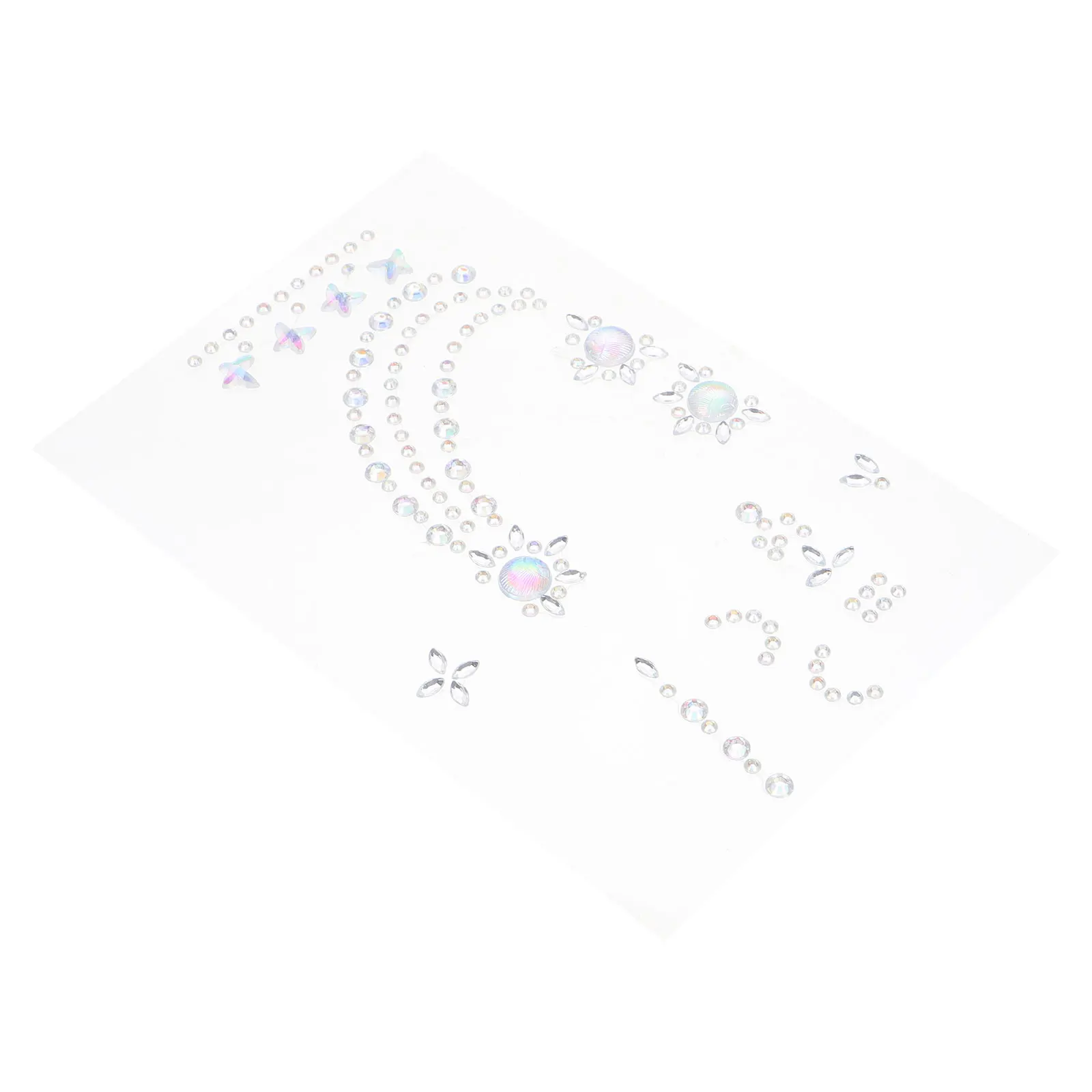 

Hand Diamond Stickers Rhinestone Body Jewels Temporary Festival Mermaid Face Gems Nail Acrylic Decorations