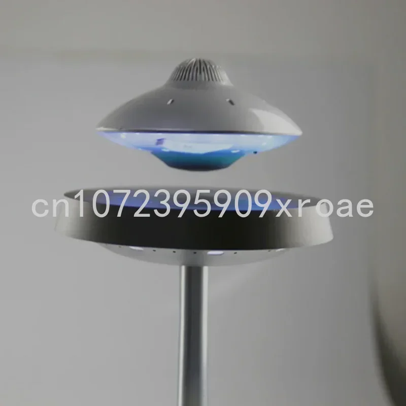 Advanced Magnetic Levitation UFO Wireless Portable Speaker with LED Table Lamp for Illumination&Audio Player