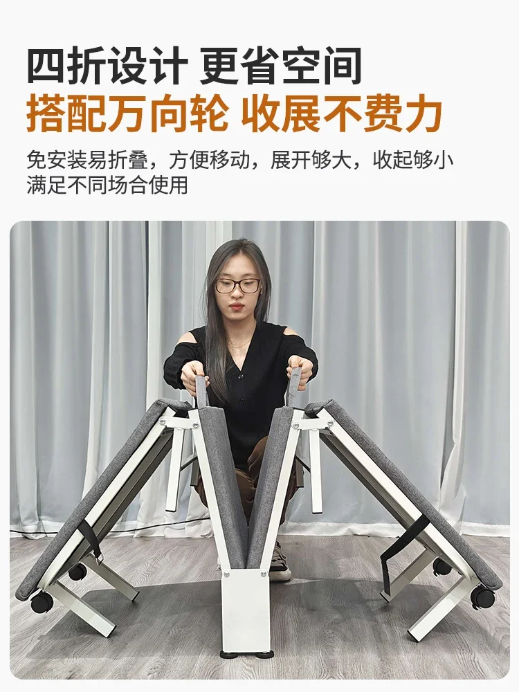 Folding Bed Single Bed Lunch Break Office Nap Portable Simple Special Escort Night Confinement