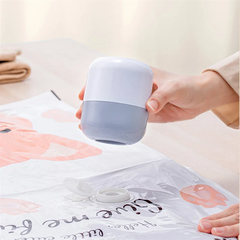Vacuum Storage Bags More Space Save Compression Travel Seal Zipper for Clothes Pillows Bedding Closet Home Organizer image 4