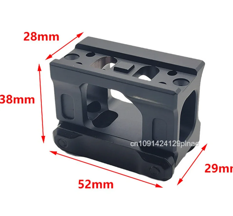 Tactical Unity Fast Heightening Bracket Riser Mount for Aimpoint CompM5s CompM5b ROMEO5 and Duty RDS (FST-MISB) for 20mm Rail