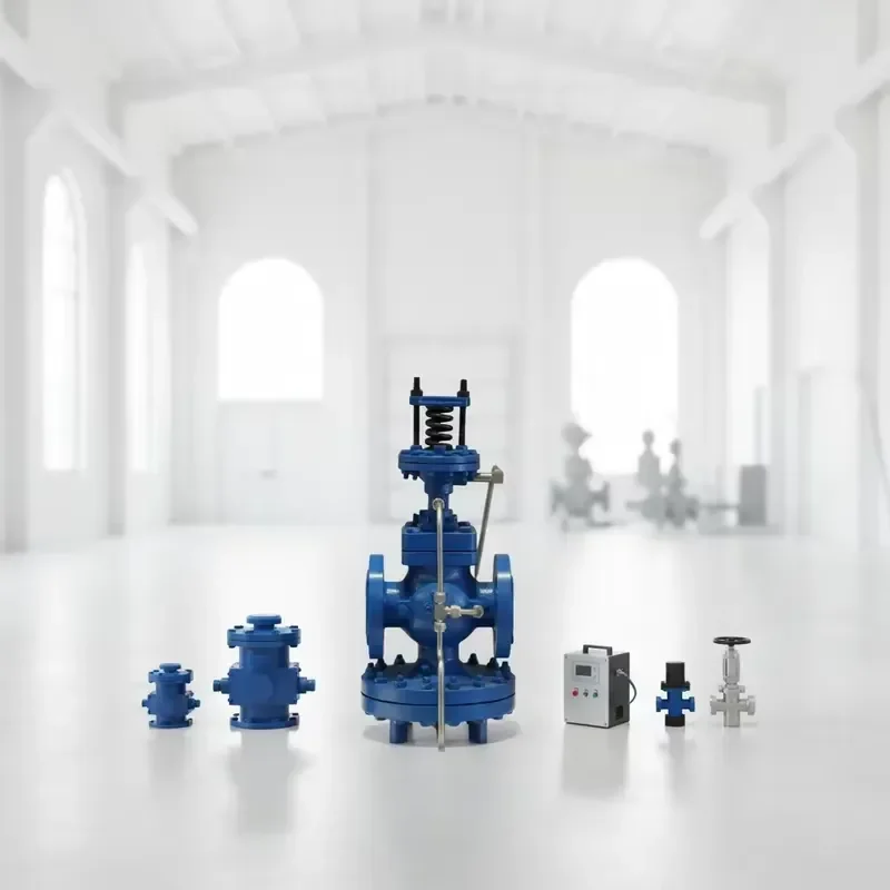 Pilot Operated Self-Operated Pressure Reducing Valve for Steam Tracing Lines in Commercial DN50 350 Energy Saving Station