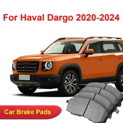 For Haval Dargo 2020-2024 Car Brake Pads Ceramic Front Rear Wheel Brake Blocks