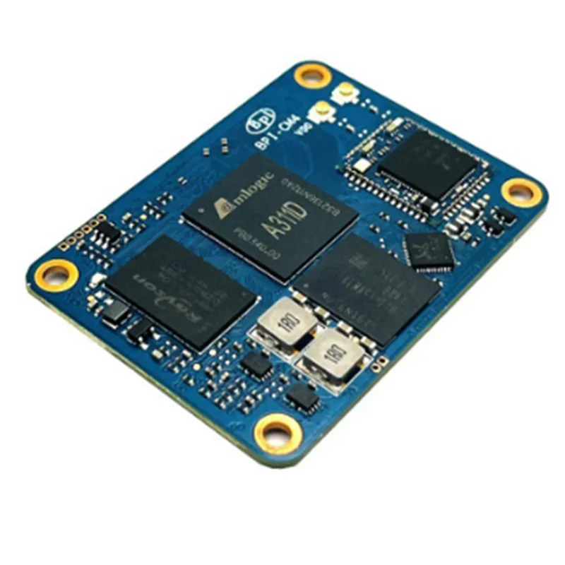 Compatible con Banana Pi -CM4 Amlogic A311D, Quad Core ARM -A73 4G LPDDR4 16G EMMC Minipcie