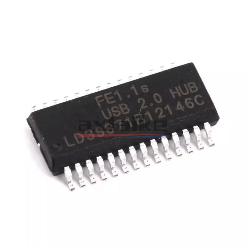 5/10PCS FE1.1S SSOP-28 USB 2.0 Hub Controller IC 4-Port High-Speed SMD Chip FE1.1 / FE1.1s-BSOP28BCN