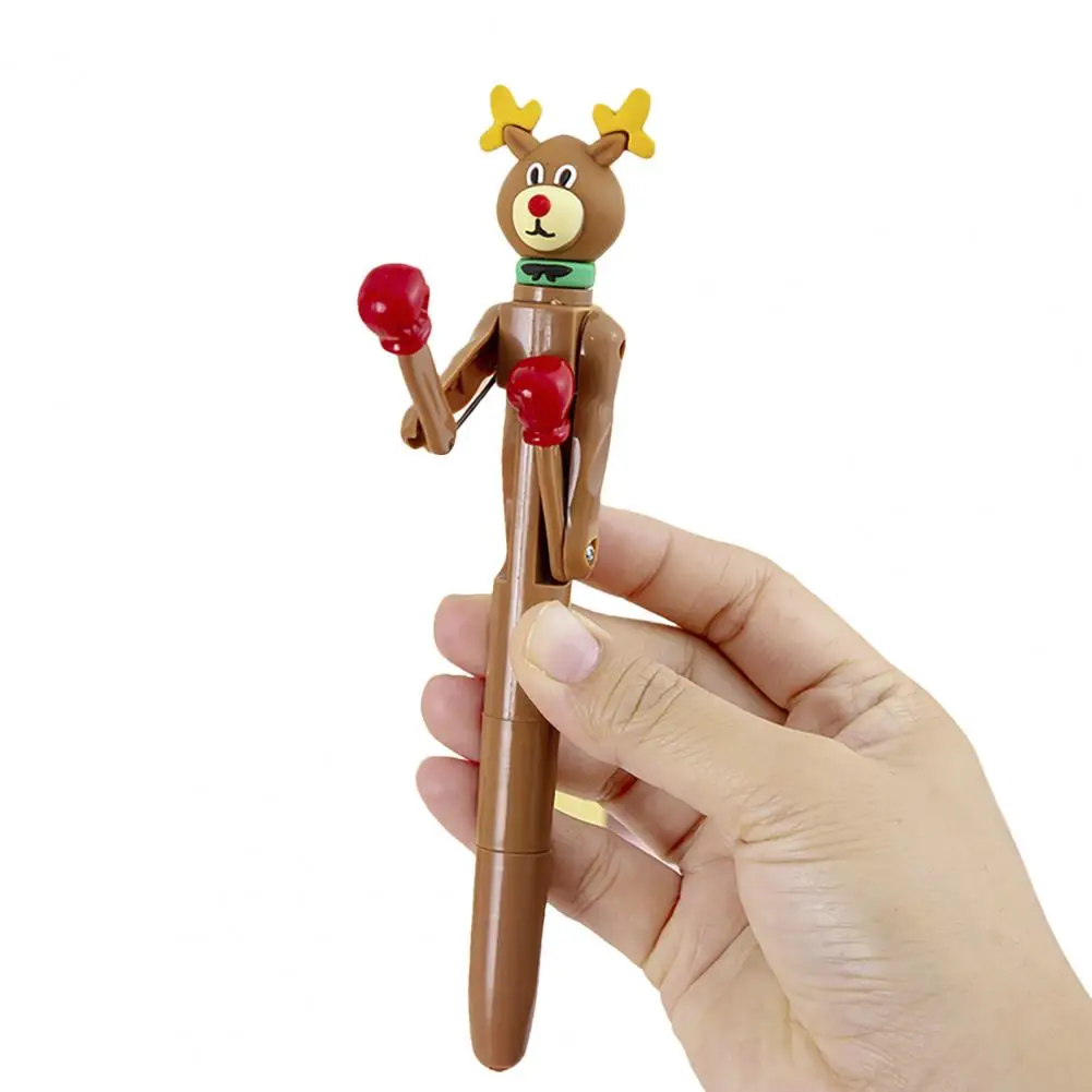 Cartoon Boxing Pen Smooth Writing Pen Decompression Boxing Pen with Ultra-fine Point for Writing Cartoon Shape for Stress