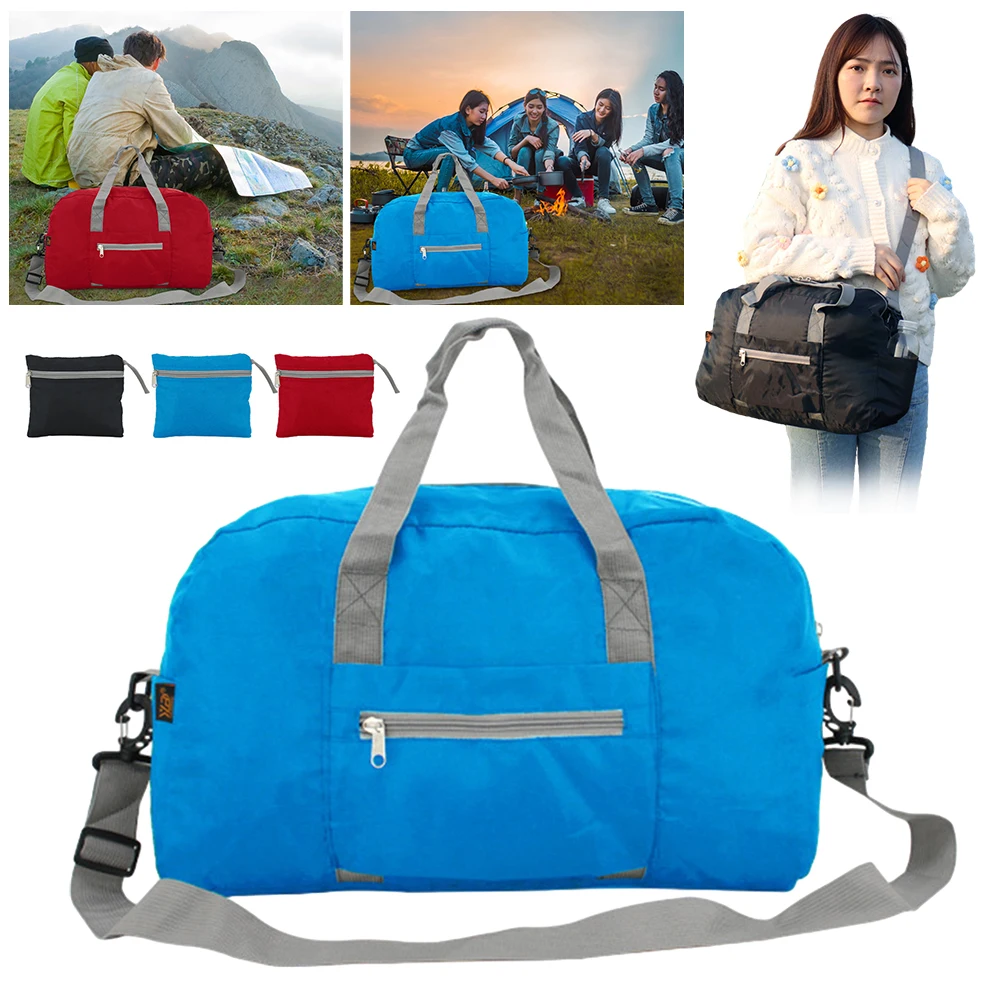 أكياس تخزين ذات سعة كبيرة قابلة للطي سعة 20 لترًا، حقيبة تخزين أدوات المطابخ المحمولة، منظمات التخييم في الهواء الطلق للأنشطة العائلية الخارجية #4