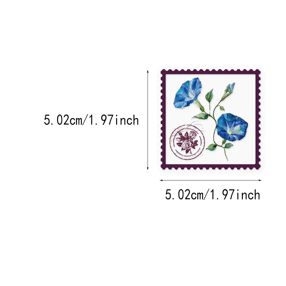 50 قطعة من ملصقات الشفق على شكل زهرة كرتونية، ملصقات إبداعية يمكنك صنعها بنفسك، تعليمات، علامات تزيين الكمبيوتر اللوحي، ملصقات لعبة الحيوانات الأليفة