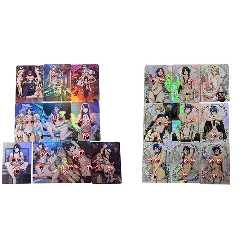 Sexy Anime Girl Card Saint Girl Starless Yuna Mitarai Marika Mamiya Mitarai Yuuna Game Collection Cards Toys Birthday Xmas Gifts